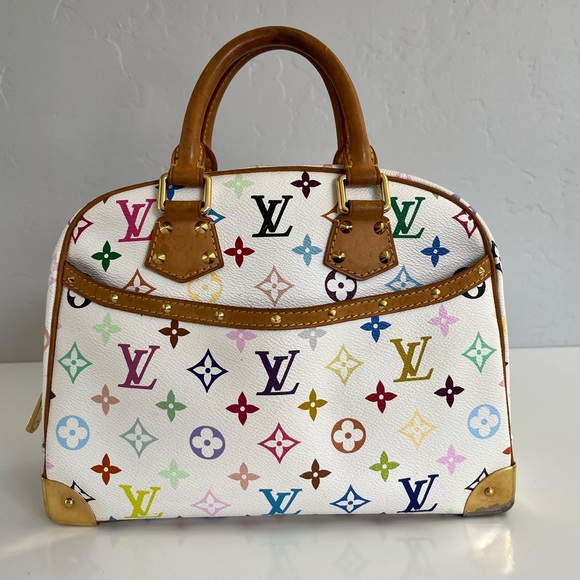 Louis Vuitton Handbags - Auth LOUIS VUITTON Multicolore Trouville Bag